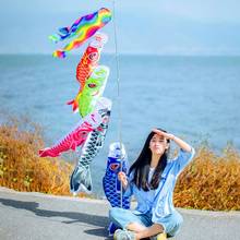 NEW 55cm Koi Nobori Waterproof Japanese Carp Windsock Streamer Hanging Colorful Fish Flag Decor Kite Koinobori For Children 2024 - buy cheap