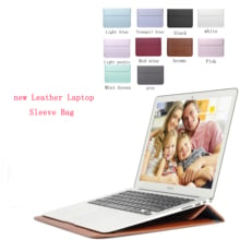 Laptop Leather Sleeve Bag Case For Apple Macbook Air Pro Retina M1 Chip 11 12 13 15 16 inch laptop Bag. For 2020 Air Pro 13 2024 - buy cheap