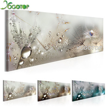 Yogotop 5d diy bordado flor transparente com gota de água pintura diamante completo quadrado/redondo mosaico strass decoração yy256 2024 - compre barato