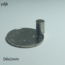 10 20 50 100PCS/LOT Disc magnet 6 x 1  N35 Rare Earth Permanent NdFeB magnet 6 x 1 neodymium magnet 6*1 2024 - buy cheap