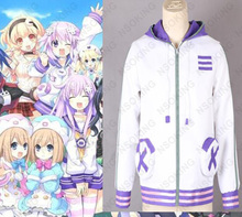 Anime Hyperdimension Neptunia Tanaka Rie abrigo de neptuno Cosplay traje personalizado 2024 - compra barato