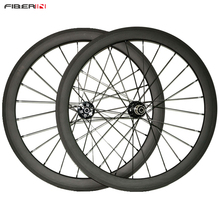 Ruedas de freno de disco de carbono para bicicleta de carretera, juego de ruedas completo de fibra de carbono mate/mat, 50mm, envío gratis 2024 - compra barato