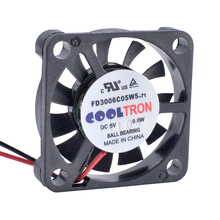 COOLING REVOLUTION FD3006C05W5 3006 30mm 30x30x6mm 5V 0.6W Ultra-thin micro cooling fan 2024 - buy cheap