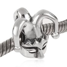 Diy ювелирные изделия S925 стерлингового серебра маски клоуна Шарм бусины подходят оригинальный пандо оберег бусины для браслета для изготовления ювелирных изделий 2024 - купить недорого