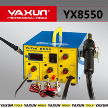 yaxun 8550 hot air gun and soldering with power supply  3 in 1 SMD rework station high quality soldering Bga rework station 2024 - buy cheap