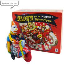 Brinquedo de palhaço retrô para motocicleta, presente colecionável de palhaço clássico para adultos e crianças 2024 - compre barato