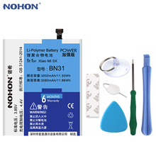 2021 NOHON Original BN31 Battery For Xiaomi Mi 5X Mi5X Redmi Note 5A 5A Pro 3000mAh Mobile Phone Batterie Free Tools In Stock 2024 - buy cheap