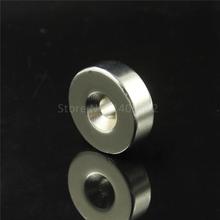 1 pcs 30x10mm Furo: 6mm Rare Earth N50 super Strong Rodada Neodímio Countersunk Ring Magnets frete Grátis 2024 - compre barato
