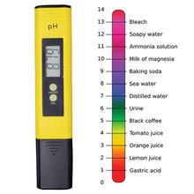 PH Meter Tester Pen Soil Water PH Value Detector Monitor 0.00-14.00ph Precision Glass Probe Water Quality Tester 2024 - buy cheap