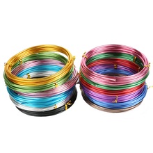 1/1.5/2/2.5mm Versatile Painted Aluminium Craft Floristry Wire For DIY Handmade Jewelry Making 2024 - buy cheap