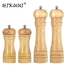 5inch 8inch Pepper Mill Wooden Grinder Hand Movement Mill Cooking Tools Seasoning Grinder Kitchen Accessories BBQ Tools 2024 - buy cheap