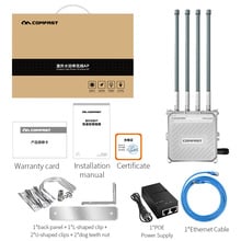 1300mbps ao ar livre ap wifi roteador cpe banda dupla 2.4g & 5.8g ponto de acesso sem fio wifi impulsionador de sinal com 4 antenas omni externas 2024 - compre barato