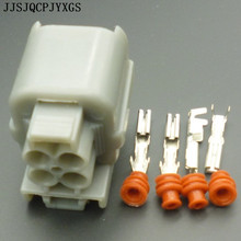 Jjjqcpjyxgs-Juego de 4 pines 100-6189 0132-6181 conector de cable eléctrico sellado macho hembra para Honda serie B, enchufe del Sensor O2, 0073 2024 - compra barato