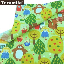 Teramila 100% Cotton Fabric Fairy Tale Style Tissu Child Cloth Bed Sheet Patchwork Pillow Quilting Sewing Home Textile Telas 2024 - buy cheap