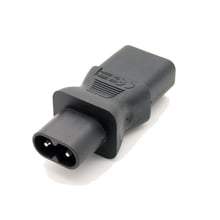 Free Shipping IEC 320 C7 male to C13 3Pin female power adapter, C14 to C8, C7 to C13 IEC 3Pin Female to 2Pin Male 2024 - buy cheap