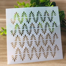 Leaf Lace Painting Template Openwork Stencil For Wall DIY Scrapbooking Diary Stamp Coloring Embossing Accessories Decor Reusable 2024 - buy cheap