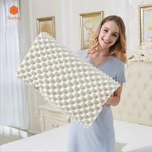100% Natural Latex Pillow Contour Neck Pillow for Adults Pillows Cervical Good Sleeping Almohada Soft Memory Foam HealthCareYB23 2024 - buy cheap