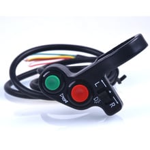 Interruptor para motocicleta, 7/8 polegadas, scooter, atv, quad-interruptor, sinal de volta, liga/desliga, luz de buzina, guidão, bicicleta, motocicleta 2024 - compre barato