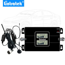Lintratek-amplificador de señal de teléfono móvil para coches, repetidor de señal móvil 2G, 4G, LTE, Voz + Internet, GSM, 900mhz, LTE, 1800mhz 2024 - compra barato