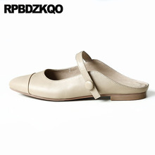 Zapatos planos hermosos para mujer, calzado de diseñador chino de Punta puntiaguda, de marca China, cuero genuino 2021, envío directo 2024 - compra barato