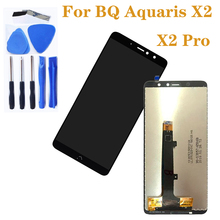 for BQ Aquaris X2 LCD display touch screen display digitizer components for BQ Aquaris X2 PRO screen glass components 2024 - buy cheap