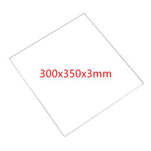 350x300x3mm Borosilicate Glass Plate Bed for DIY Flyingbear Tornado 3D Printer 2024 - buy cheap