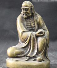 Copper Statue Chinese Buddhism Bronze Carving Arhat Damo Bodhidharma Dharma Buddha Statue 2024 - buy cheap