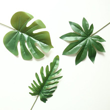 Turtle Leaf Artificial Plant Home Decoration Photography Props Wedding Flower Fake Flower Real Touch 2024 - buy cheap