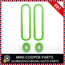 Capa reguladora de janela cor verde protegida, material abs para mini cooper countryman r60 (4 segundos) 2024 - compre barato