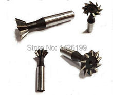 Free shipping 1PCS 14mm x 45 Degree HSS Straight Shank Dovetail groove slot Cutter End Mill High Quality 2024 - buy cheap