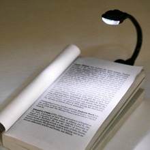 Mini Flexible Clip-On Bright Book Light Laptop White LED Book Reading Light Lamp Compact Portable Student Dormitory Lights 2024 - buy cheap