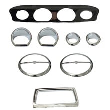 Chrome Deluxe Stereo Accent Trim Ring Speaker Cover Kit For Harley Touring Electra Street Glide 2014-2016 2015 2024 - buy cheap