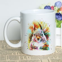 Unique Panda Cup Cool Design Wild Animals Fashionable Coffee Cup 330ml Classic White Ceramic Decorative Mug Sublimation 2024 - buy cheap