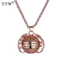 Expanding Photo Locket Necklace Pendant For Women Men Album Box Necklaces Angel Wings Gift Jewelry Decoration Necklace Fashion 2024 - buy cheap