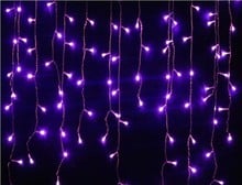 3.5 m 100 SMD PURPLE Holiday Festival Curtain Wedding Lights LED String Strip ice bar lamp Garlands for PARTY FAIRY CHRISTMAS 2024 - buy cheap