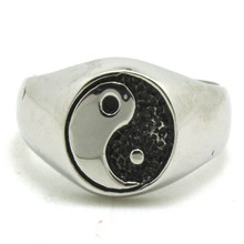1pc Mens Boys 316L Stainless New Arrival Gossip Ring Factory Price 2024 - buy cheap