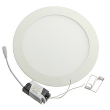 Non Dimmable/ Dimmable Ultra thin 3W/4W/ 6W / 9W / 12W /15W/ 25W LED Ceiling Recessed Grid Downlight / Slim Round Panel Light 2024 - buy cheap