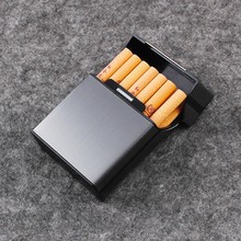 General Aluminium alloy Cigarette case (hold 20 pcs)  Metal Cigarette box Cigarette holder Filter cigarette supplies 2024 - buy cheap