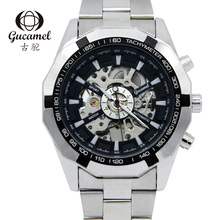 Luxury Skeleton Mechanical Men Watch reloj hombre Waterproof Sport Watches Men Full Steel Dress Business Male Watch Montre Homme 2024 - buy cheap