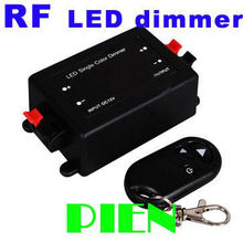 c4u3 Lighting dimmer 12A RF Remote controller of LED Strips, LED Ribbon Wireless 12V-24V single color Free shipping 5pcs 2024 - buy cheap
