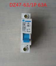 1P DZ47-63/1P 63A C63 240V~ 50HZ/60HZ MINI Circuit breaker AC MCB safety breaker C Type 2024 - buy cheap