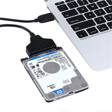 Cable USB 100 SATA 3, adaptador de hasta 6 Gbps, compatible con disco duro externo SSD HDD de 3,0 pulgadas, 22 Pines, Cable Sata III, 2,5 unidades 2024 - compra barato