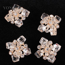 New Women Rhinestone Brooches Pins 20MM DIY Brooches Accessories With Crystal For Coat Dress Scraft Decoration 10Pcs/Lot 2024 - buy cheap