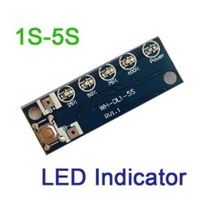 1S 2S 3S 4S 5S Lithium Charging Battery Voltage Capacity Percent Level LED Indicator charger display 18650 Li-ion 12v 3.7v 7.4v 2024 - buy cheap