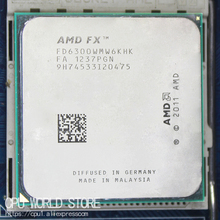 Processador amd fx 6300 am3 + 3.5ghz/8mb/95w, peças de processador cpu de seis núcleos, funcionando 100% 2024 - compre barato