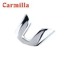 Carmilla-pegatinas de lentejuelas para volante de coche, accesorio de ABS cromado, para KIA Sportage R 2012, 2013, 2014, 2015, estilo de coche 2024 - compra barato