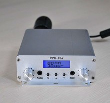 CZH-15A 15W FM stereo PLL broadcast transmitter wholesale   free shipping 2024 - buy cheap