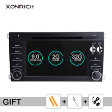 2 Din Android 9.0 Car DVD Multimedia For Porsche Cayenne S GTS 2003-2010 GPS Navigation cd head unit stereo Radio audio 955 mm 2024 - buy cheap