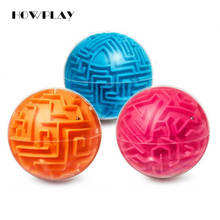 HowPlay 3D Maze Magic ball of maze ball Souptoys toy gift for child Games Educational Toys 2024 - buy cheap