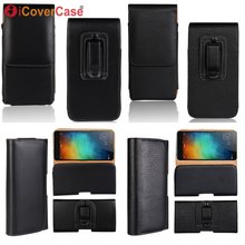 Holster Belt Clip Case For Xiaomi Redmi 5A 4X 3 3S 4 4A Pro Y1 Cover Waist Bag Leather Pouch For Note 5A Pro 4X 4 3 2 Etui Coque 2024 - buy cheap